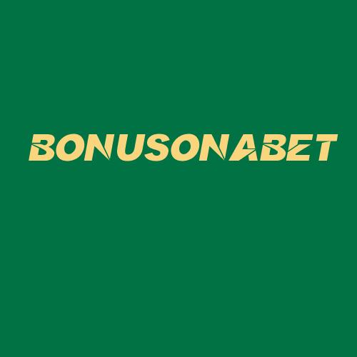 Logo da BONUSONABET