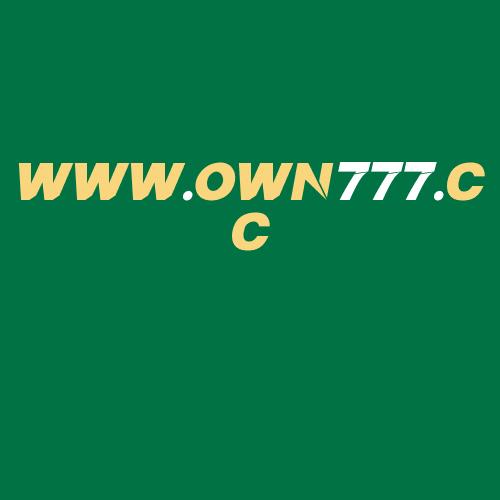 Logo da WWW.OWN777.CC